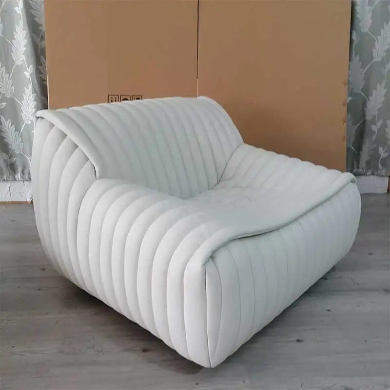Lazy sofa retro small unit  modern comfortable living room  internet celebrity leisure light luxury block combination