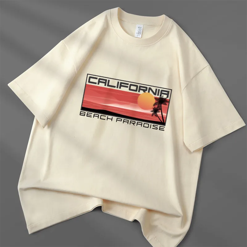 New Design Cute Pattern Design Tshirt Custom Fabric Tshirt Print Women Slim Fit Stylish O-neck Red T-shirt