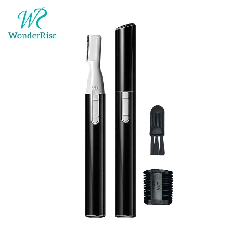 Portable Painless Battery Operated Eyebrow Hair Remover Epilator Electric Eyebrow Trimmer Eyebrow Razor