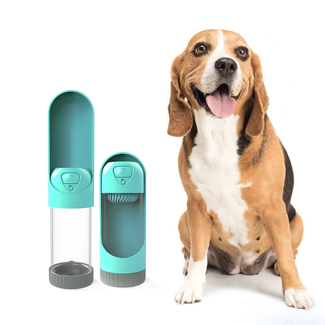  Портативный герметичность собака Дорожная бутылка для воды с диспенсер Pet питьевой Собака Щенок