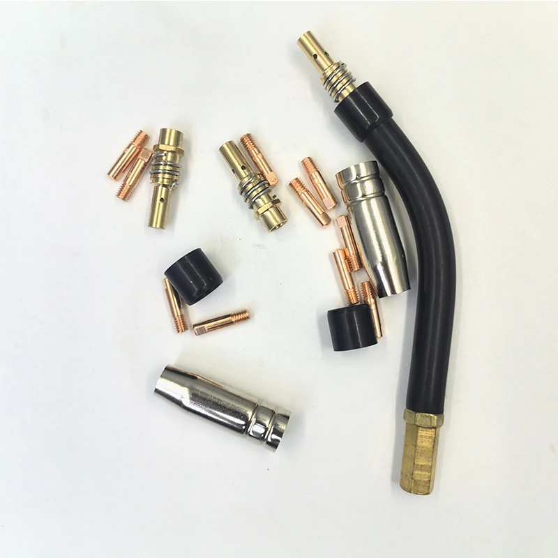 Binzer 15AK Torch Set of 19 MIG Welding Accessories MAG15AK Kit M6 * 0.8 0.9 1.0 1.2 KitHot MIG welding torch in European market