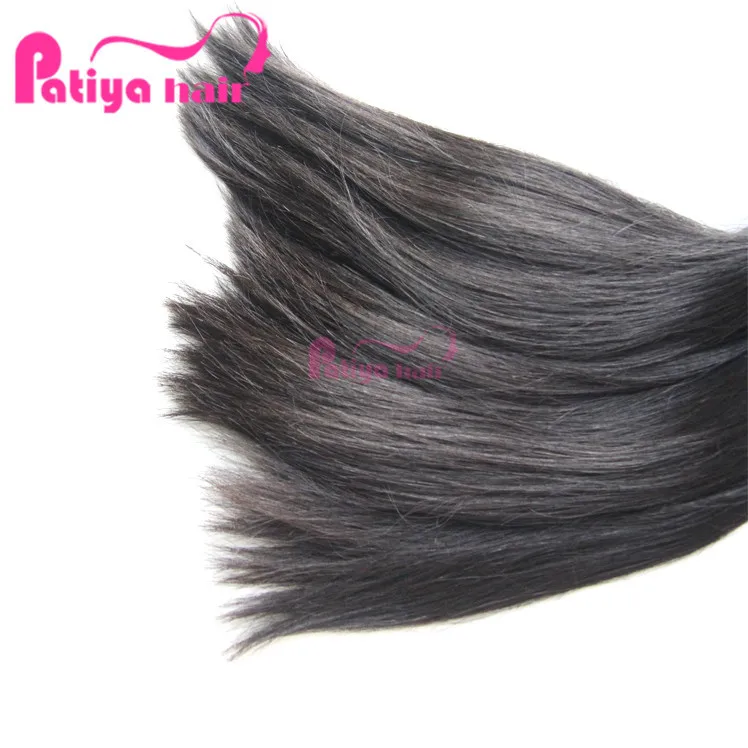 Hot Selling Products 2024 Silky Straight Human Hair 100 Bundles Machine Double Weft Raw Original Brazilian Hair Extensions 12a
