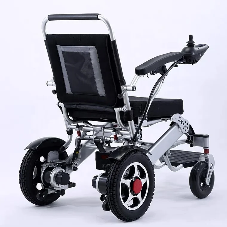 lightweight electric wheelchair foldable motorized wheelchair easy transport