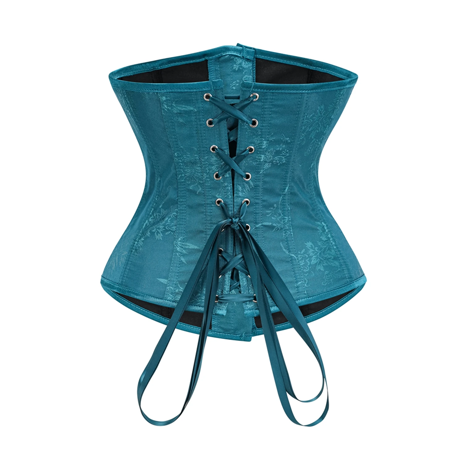 2024Y S-2XL Vintage Court Corset Belt for Women Bustier Renaissance Underbust Bodice for Party