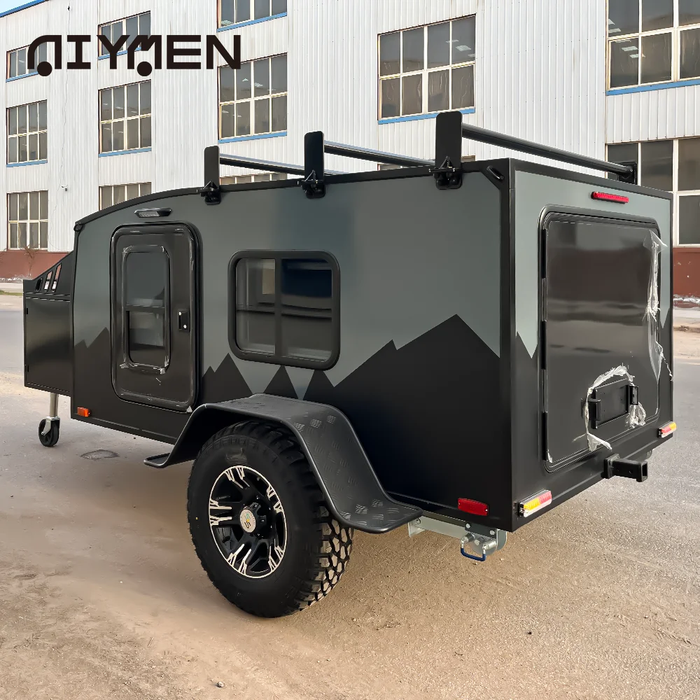 Mini Bunk Bed Hybrid Dual Axle Trailer Camper Diy Caravan Roof Top Electric