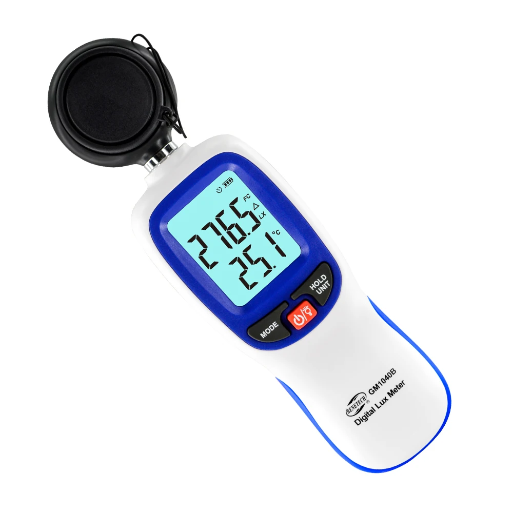 Professional Digital Photometer Illuminometer Max Min Brightness Tester Photography Lighting Test Flow Light Meter Lux