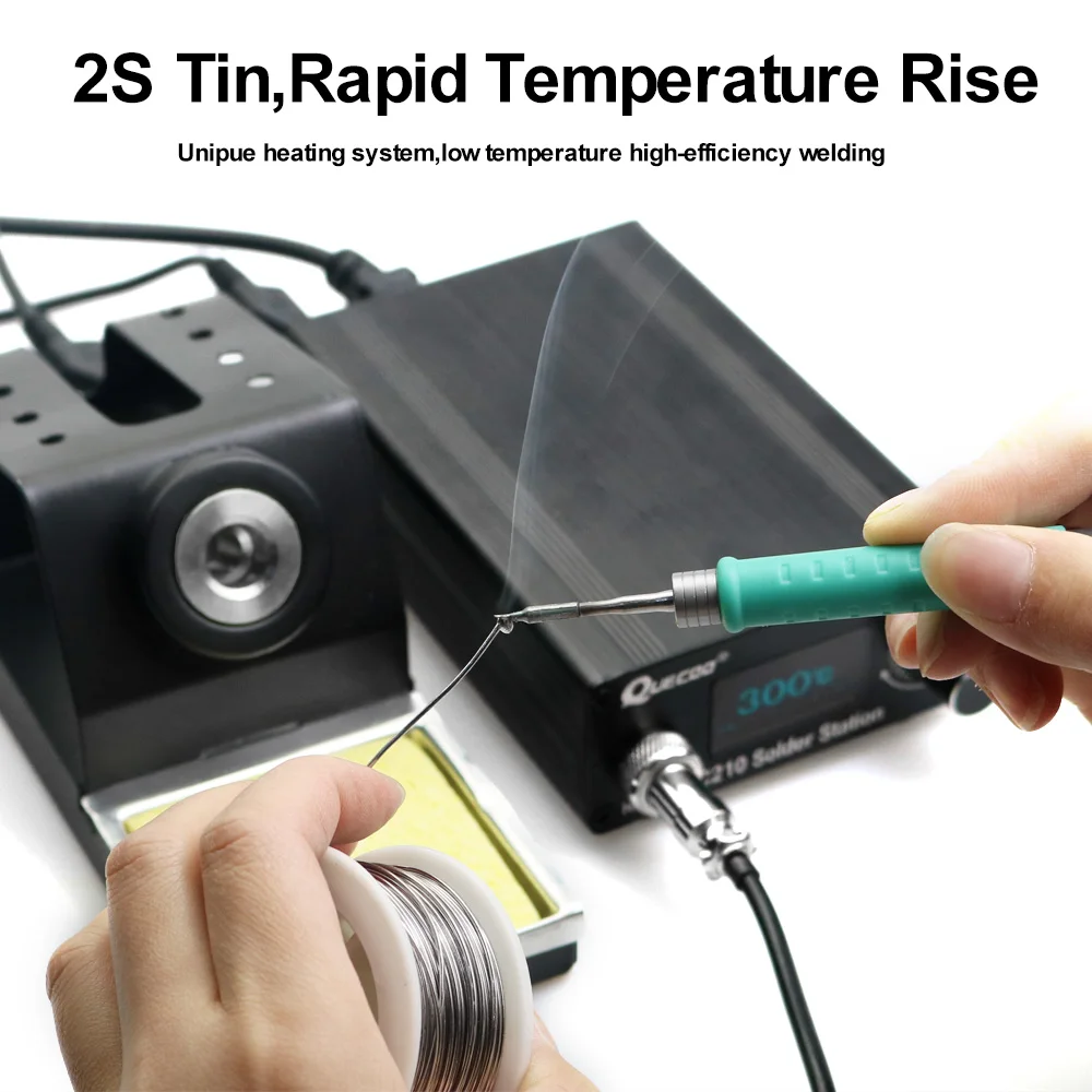 JBC-C210 Series Integrated Soldering Iron Tips and Heating Core Efficient Heat Conduction Temperature Recovery for T210/T26