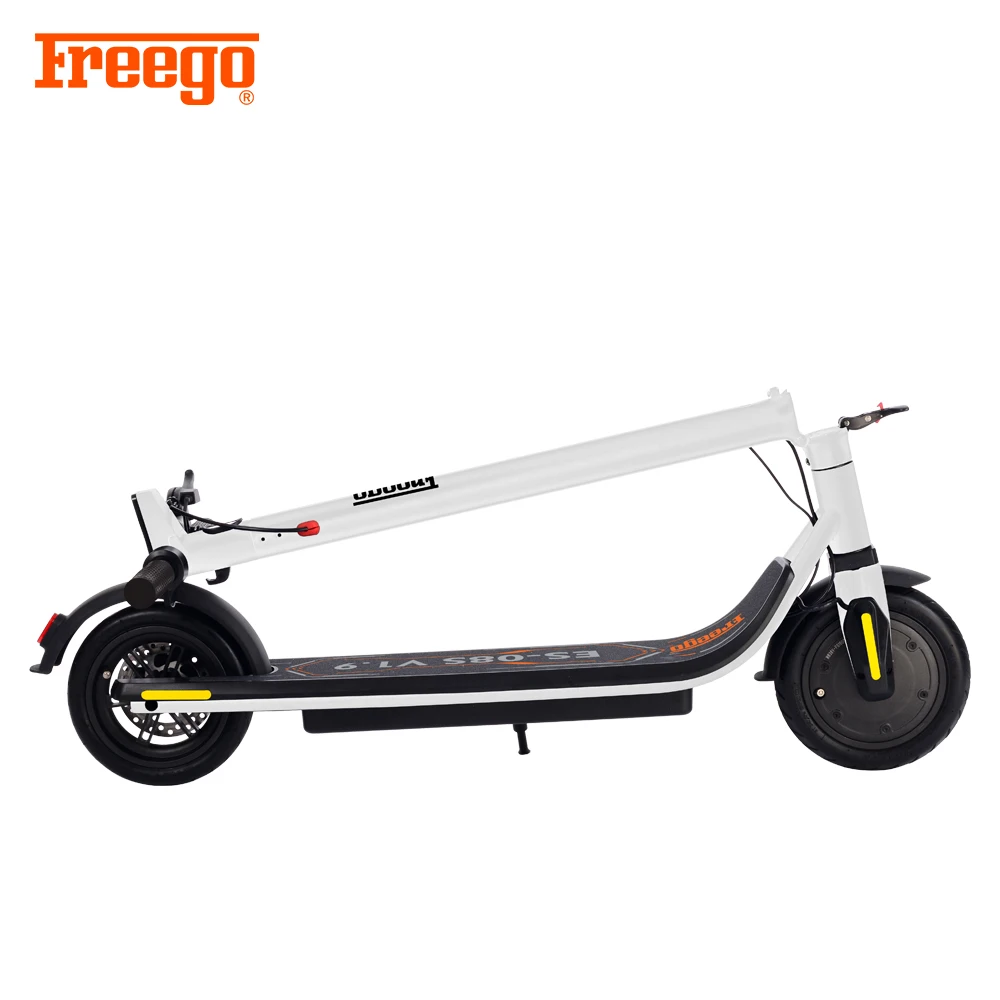 Freego 8.5 inch 2 wheels lightweight cheap portable 30km range CE FCC Rohs electric kick scooter
