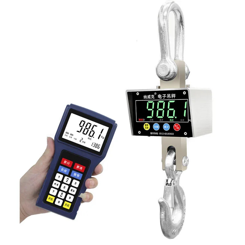 Weighing Hanging Scale Stainless Steel Portable Crane scales for Industry