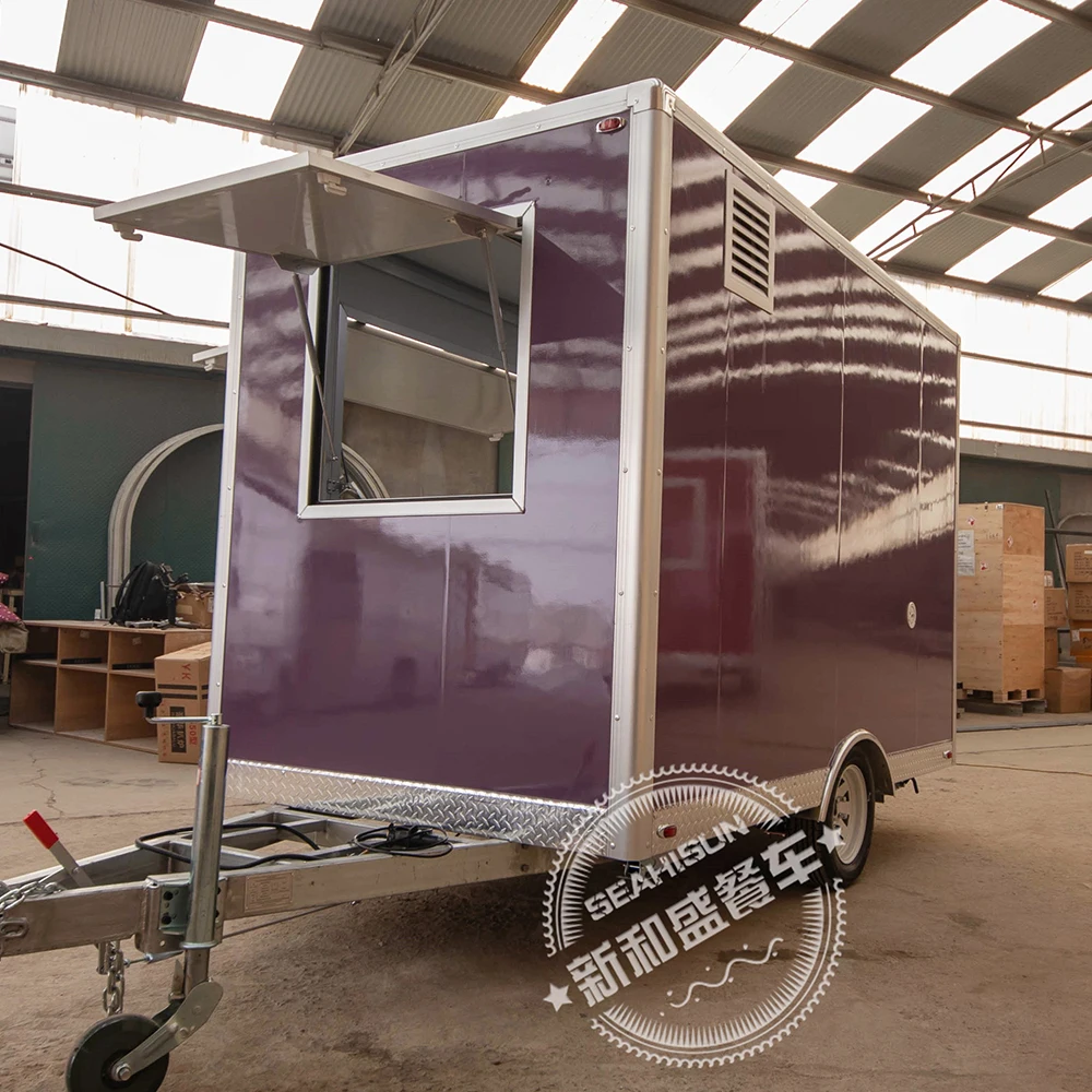 Equip food trailer Hot dog trailer Small trailer Container food truck