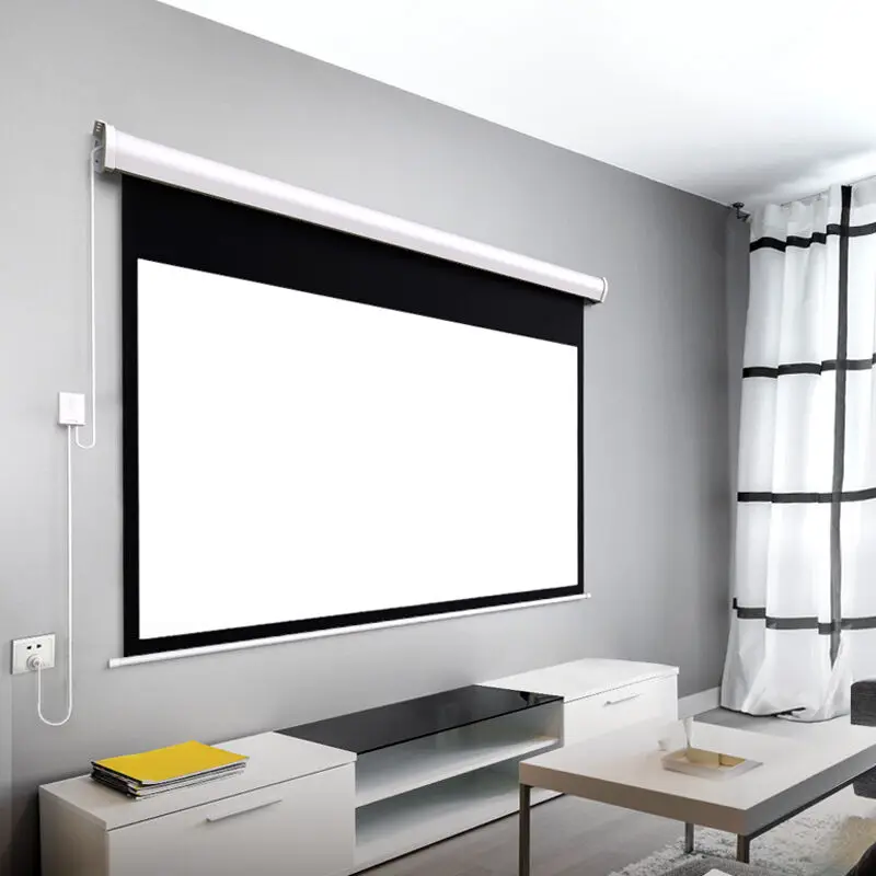 Цифровой проекционный экран 4K HD дисплей 3D проекция автоматический подъем для различных