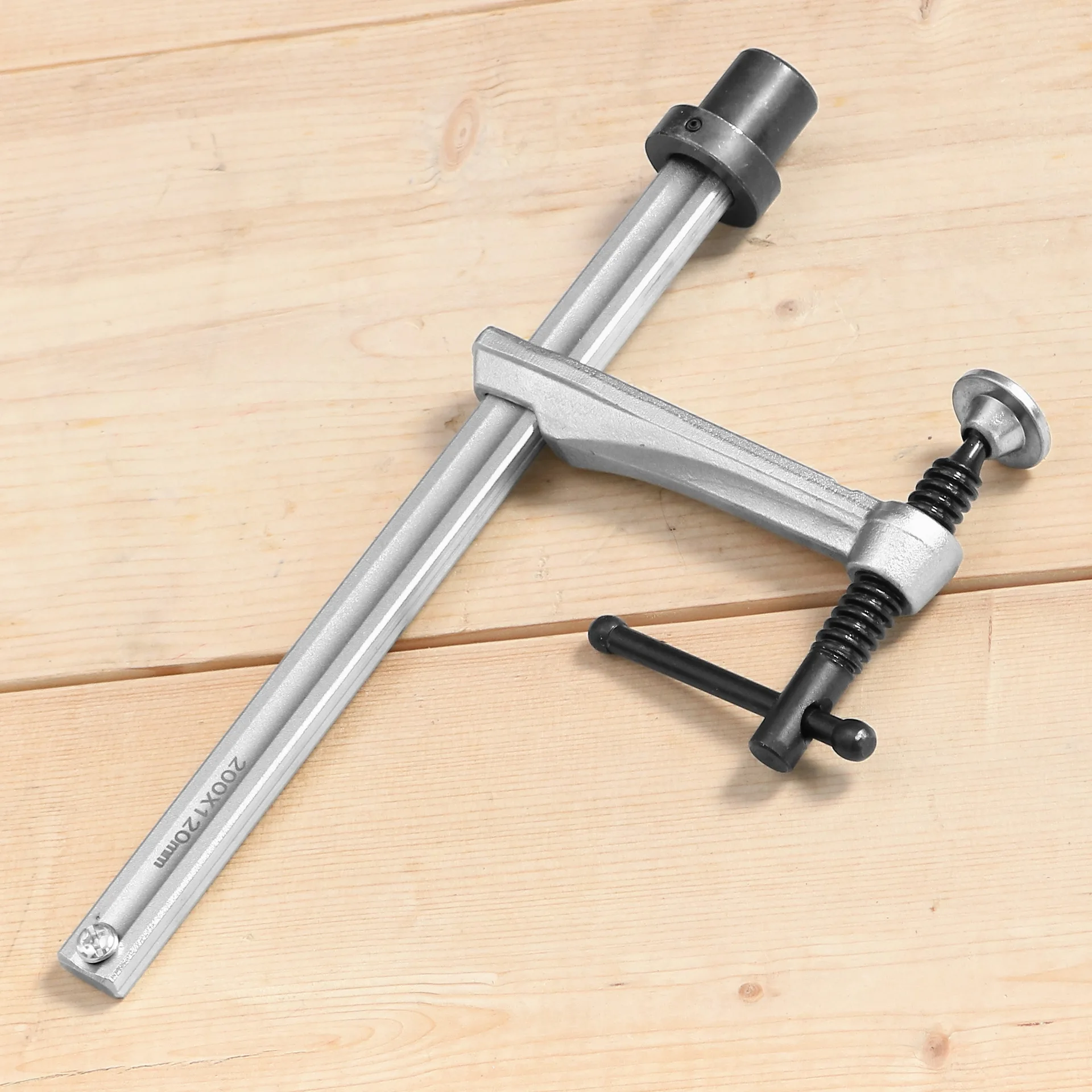 Full Steel Welding Jig T Bolt Handle Insert F Clamp for 5/8' Hole on Welding Tables