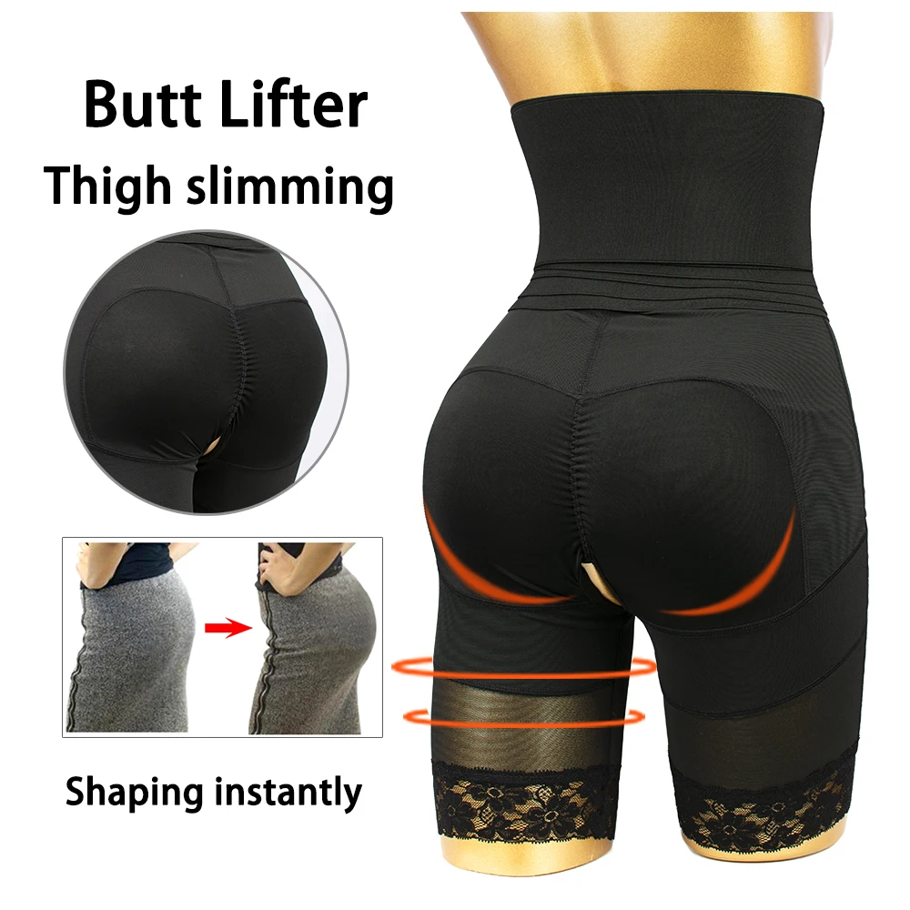 New 2 In 1 Seamless Flat Tummy Control Shapers Slim Body Girdle Belt Shapewear Panties Corsets Butt Lifter Waist Trainer Shaper