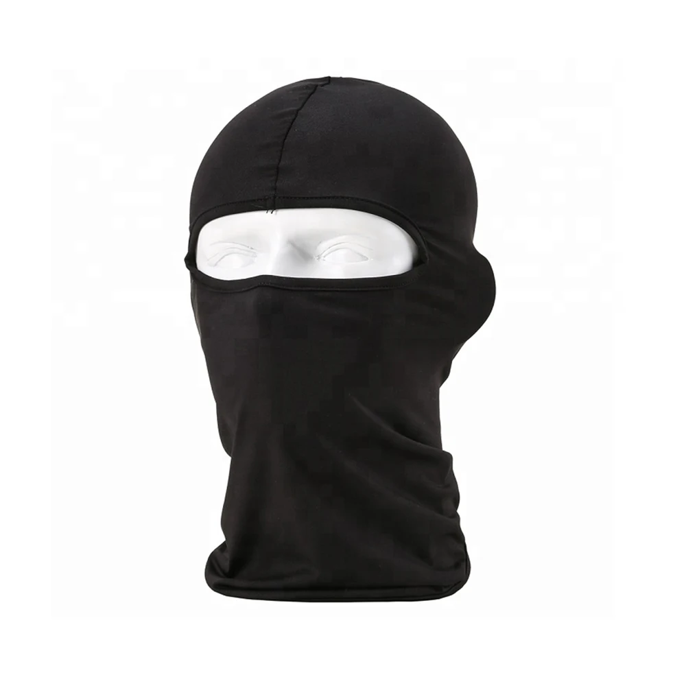 Wholesale Winter Knitted Custom Colored 100% Acrylic Outdoor Balaclava Hood Men Face Masks For Sale