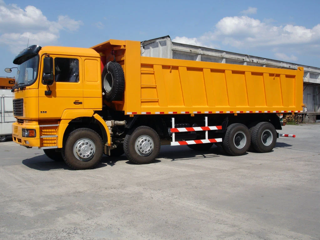 China Truck 8*4 Dump Truck Tipper Truck Left Hand Steering Vehicle On Sale For Mining transportation