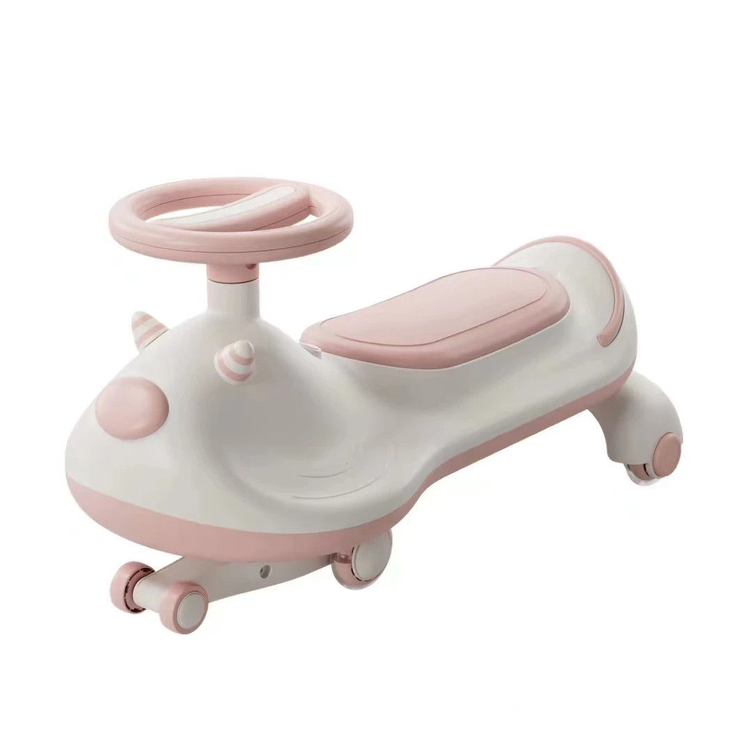 2024 New Wholesale Price Children Twist Car Toys Ride Kids Toy Swing Car for Boys Girls
