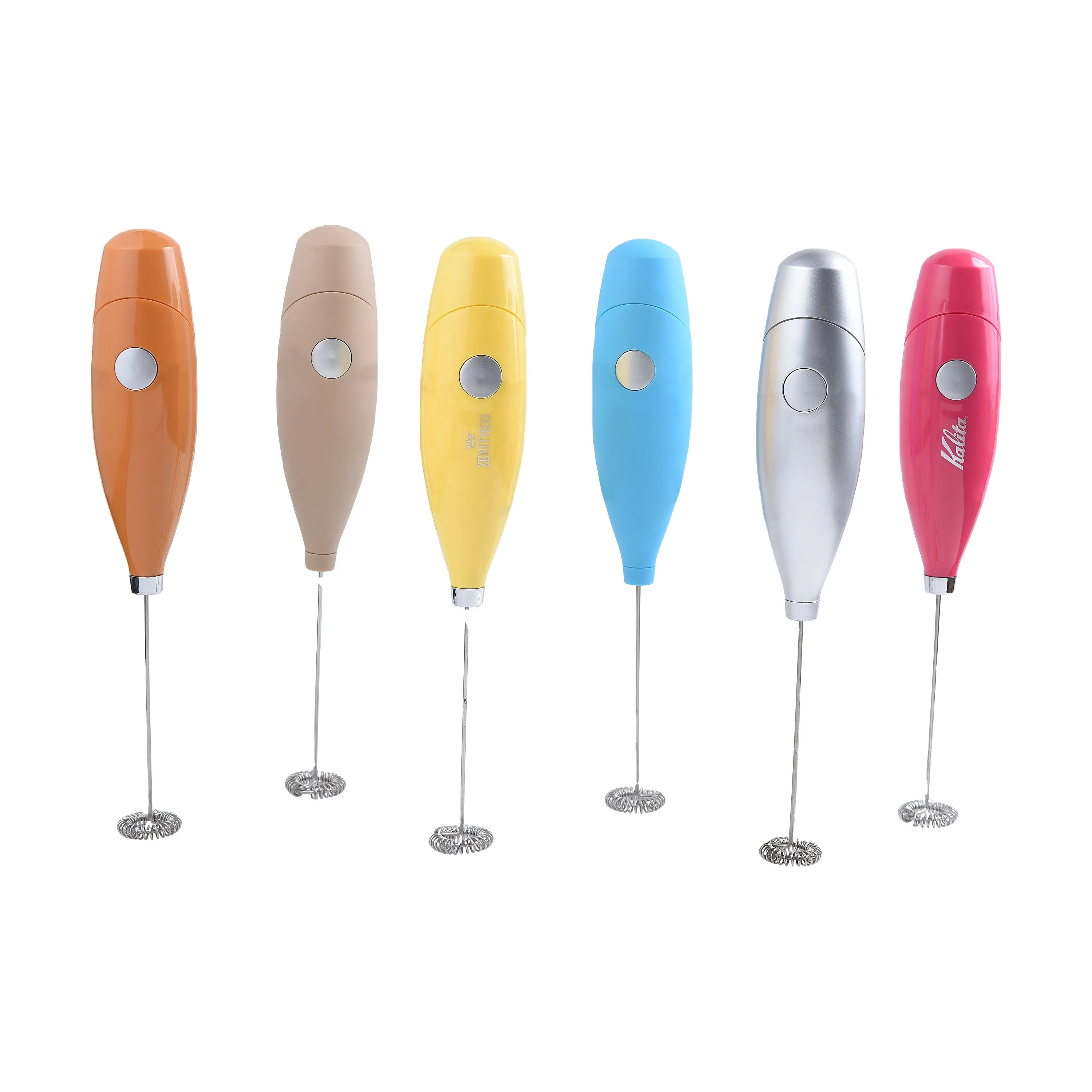 Handheld Steamer Coffee Equipment Foam Stainless Steel Coffee Whisk Electric Milk Frother