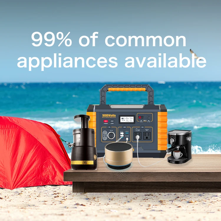 110v 220v Lifepo4 Lithium Ion emerg Power Station 300w 500 Watts Solar Generator Outdoor Home