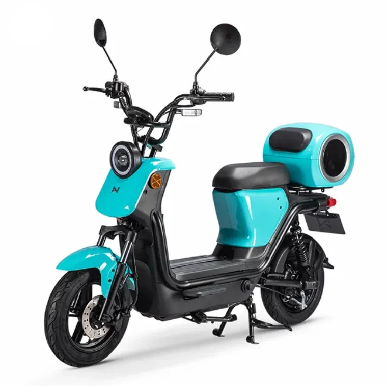 EEC 48V24Ah Electric Motorcycle 25kmh Electric Scooters with 810W Brushless Motor Electric Bike adult electric tricycle