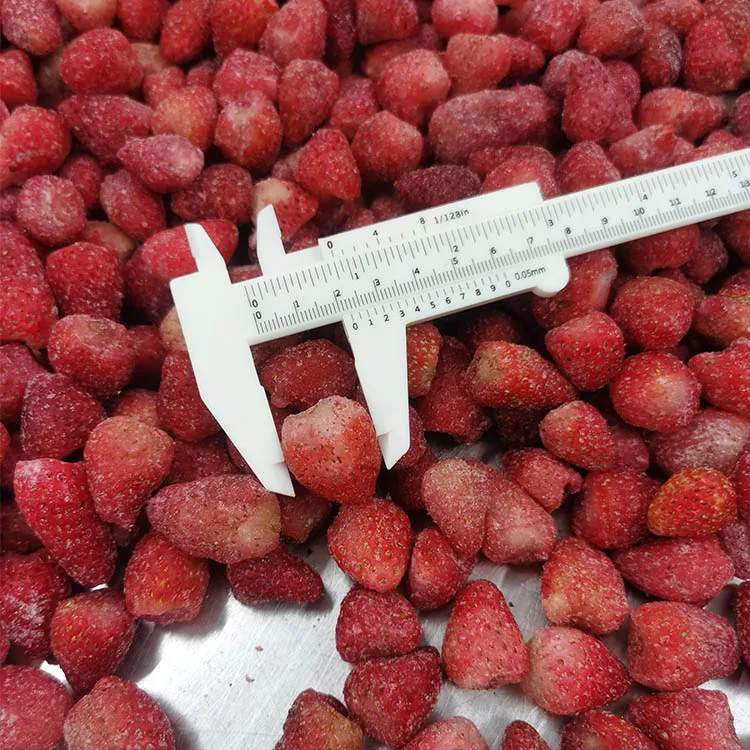 IQF Hot Selling Wholesale Price Frozen Strawberry Dice Cuts Puree Whole Half halves Customized packaging Factory Direct Sales