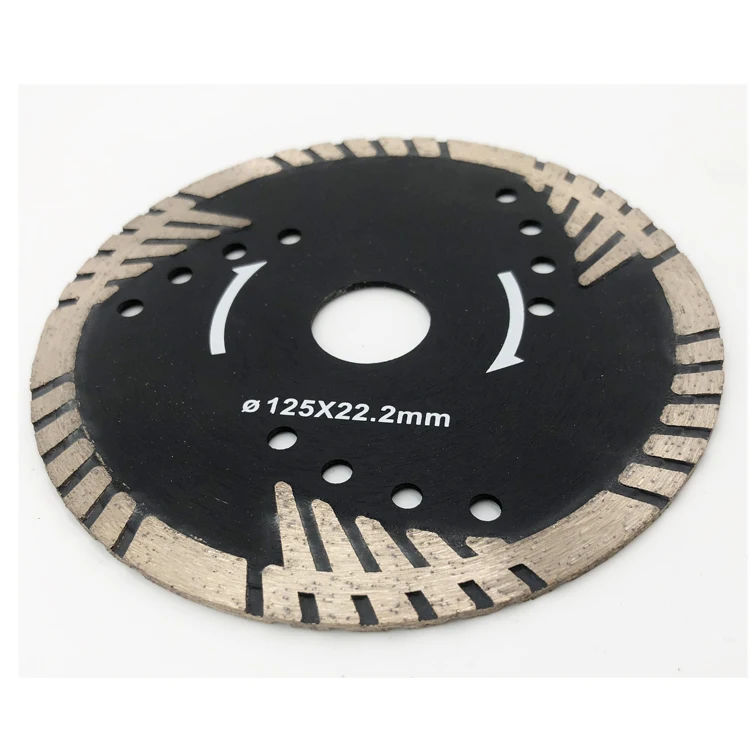 125mm 180mm 250mm Hot Pressed Super Diamond Cutting Disc Turbo Circular Diamond Saw Blade