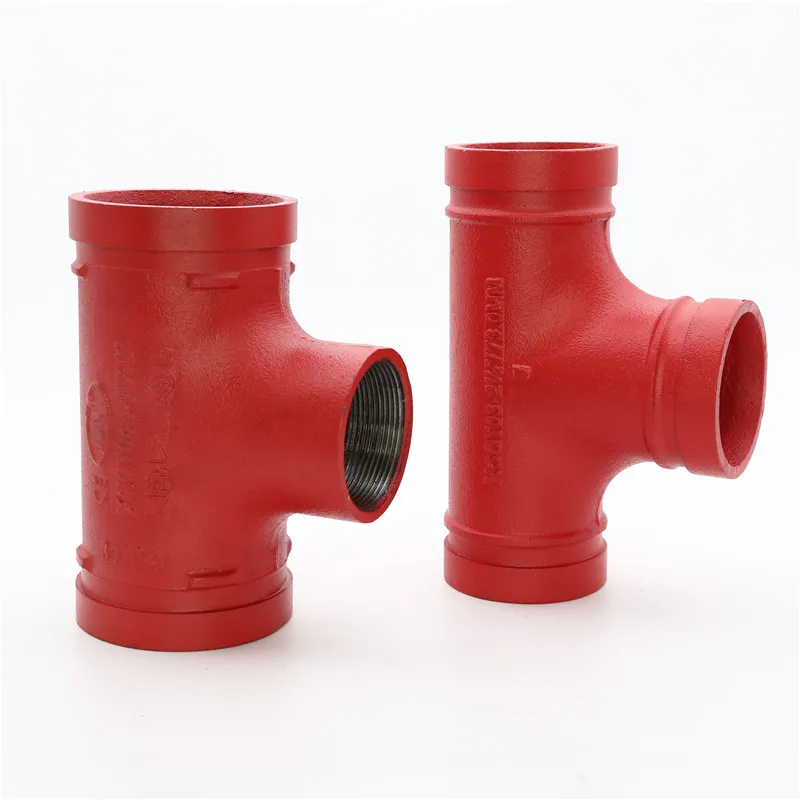 Ductile cast Iron grooved  Plumbing coupling pipe fittings for Building Projects