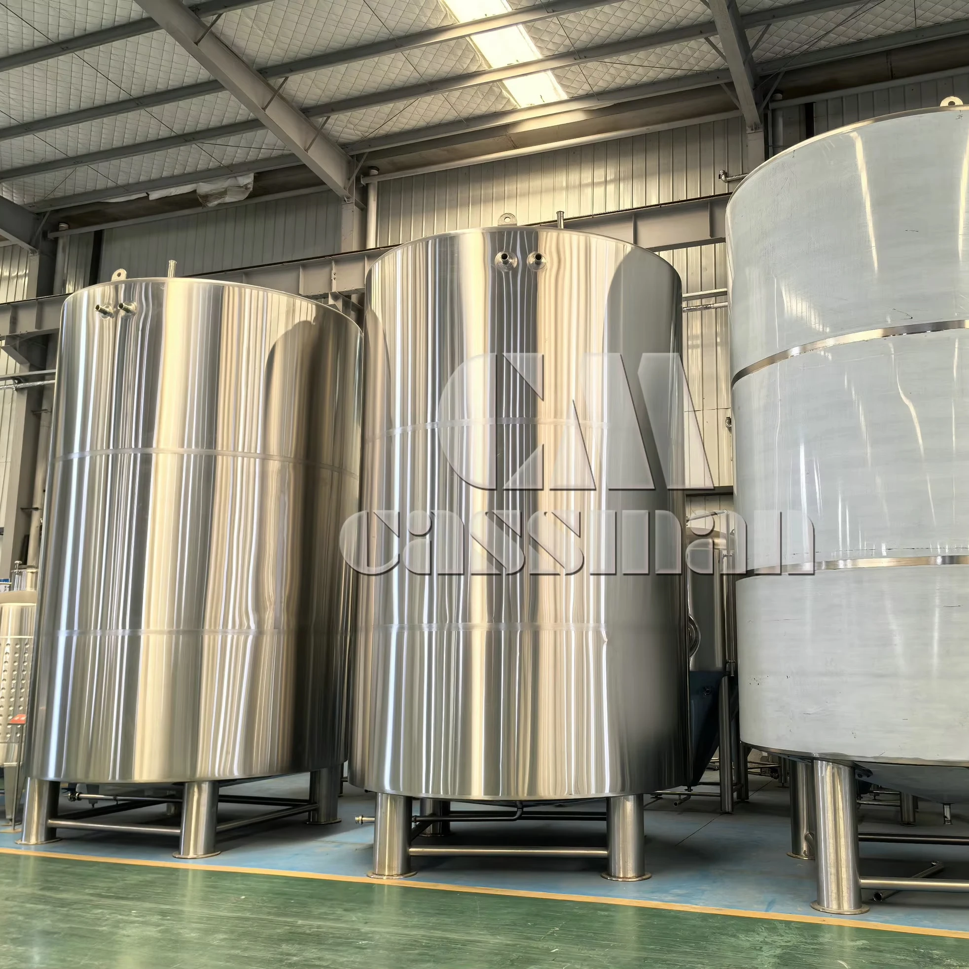 20000L Hot liquor tank, cold water tank, glycol liquor tank for brewing beer