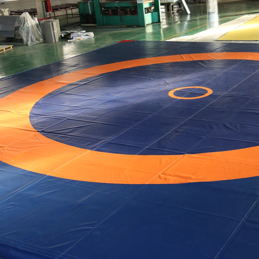 Cheap Price 120x120cm Blue Wrestling Mat Budo Tatami Eva Foam Mats Interlocking United Arab