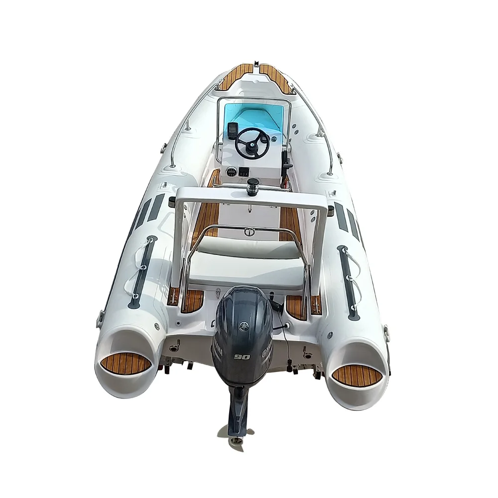 5 2 м надувная рыбацкая лодка rib 520 с 4 тактный 90HP двигатель