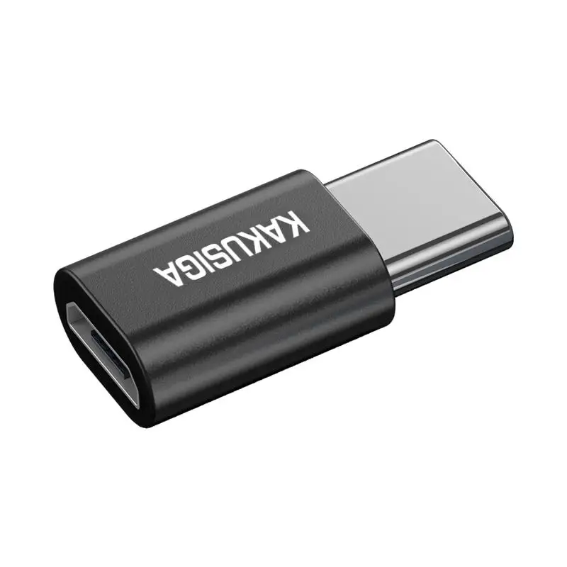 KAKUSIGA Type-C to Micro Converter Fast Conversion Plug In  Nnd Use Immediately USB3.0 High-speed Transmission Adapter/Converter