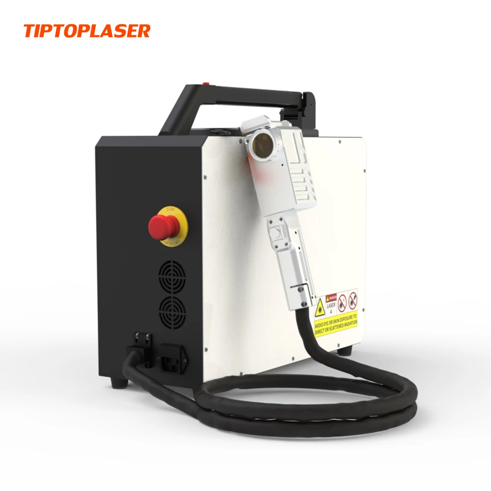 Лучший сервис для TPC-50W машина очистки рюкзака лазерный луч продажи лазерная пластика