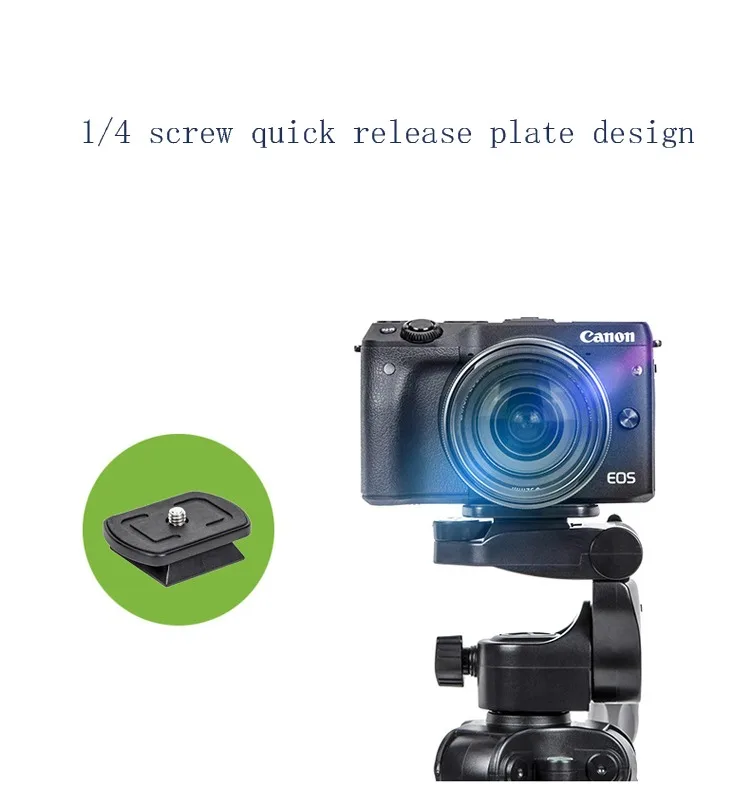 Оптовая продажа Лидер продаж штатив для камеры DV Профессиональное фотооборудование с шарнирной