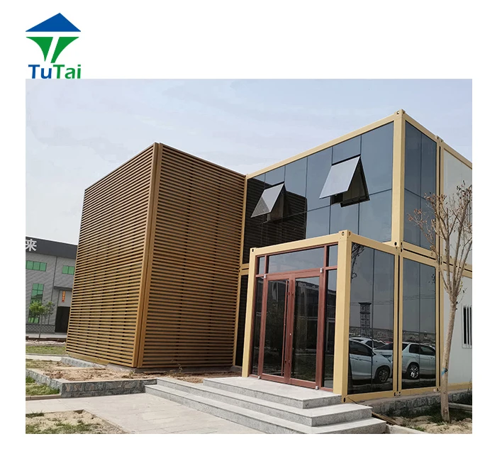 Simple Style Expandable Cottage Homes Shipping Prefab House For Modular Beach Villa Building House Hotel Wholesale Cheap