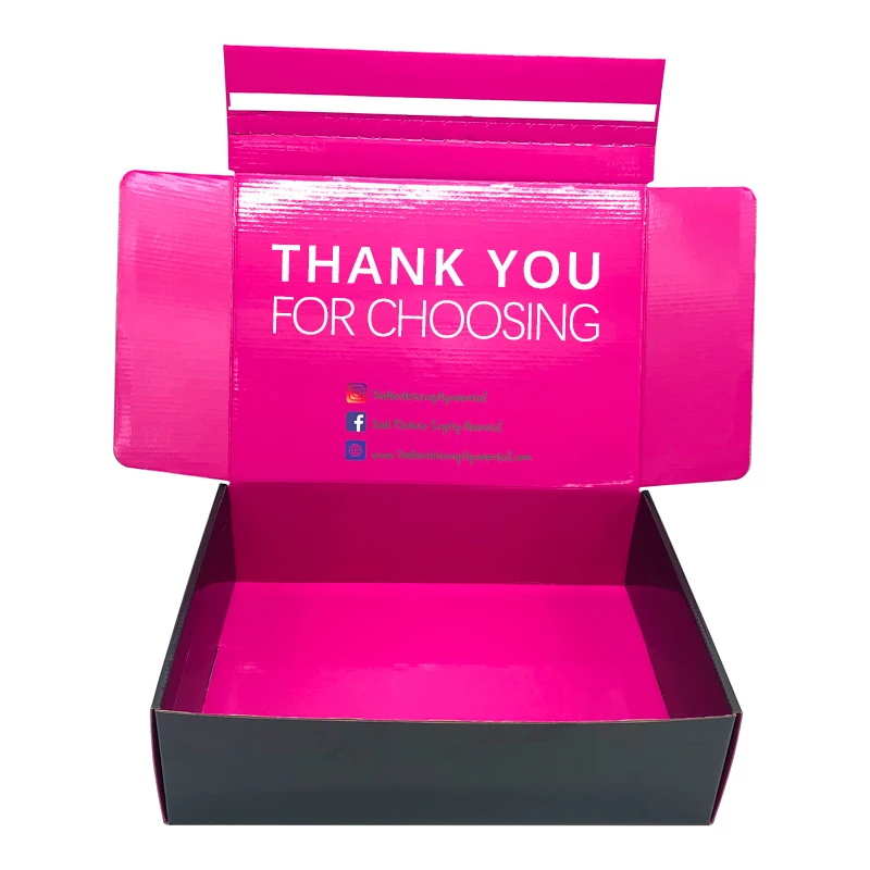 ASP Free design Wholesale extra large black custom paper corrugated shipping mailer box packaging extra large caja