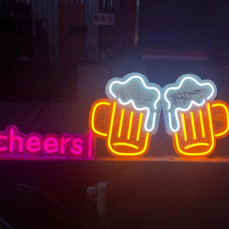 Manufacturer Custom Outdoor Store Acrylic Neon Light Sign Neon Sign Letters Led  Neon