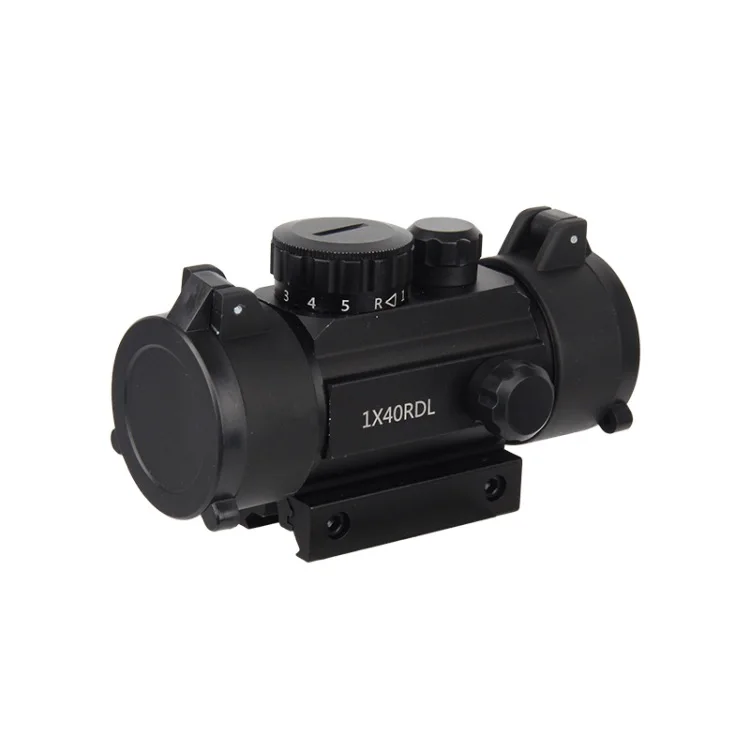 1x40RDL Red/Green dual illuminated point sight with red laser tactical red dot sight