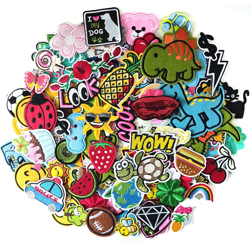 Reliable and Cheap Chenille Patches Custom Embroidery Patch Sewing Machine Low Price Embroidered Patch