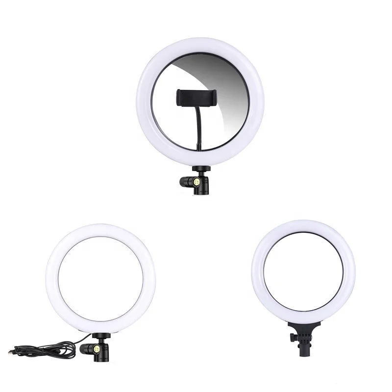 10 Inch 26cm Photographic Ring Light Ring Fill Light Dimmable Led Selfie Ring Light For Photography Video Makeup
