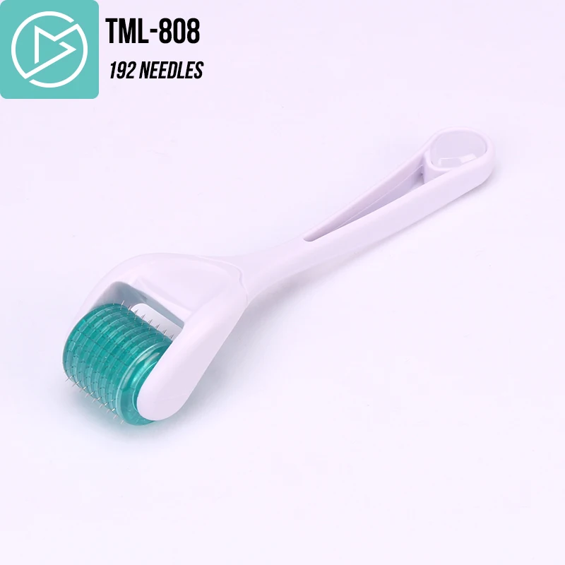 Новинка, микро-игольчатый дермароллер с 192 иглами для омоложения кожи лица и глаз, 192 контактов, лечебный дермароллер