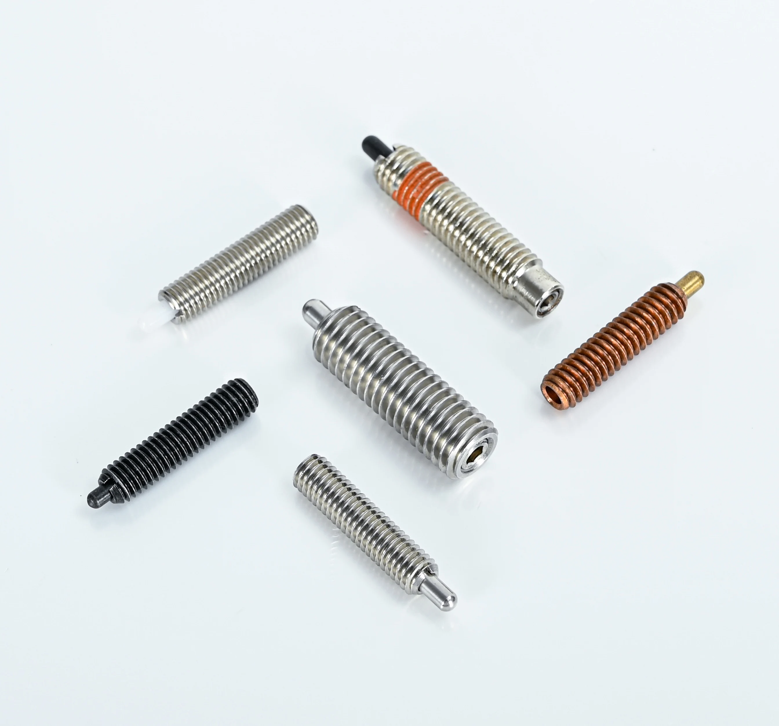 SANGONG Stainless Ball Plunger  Spring Jackscrew with Black Zinc Plated