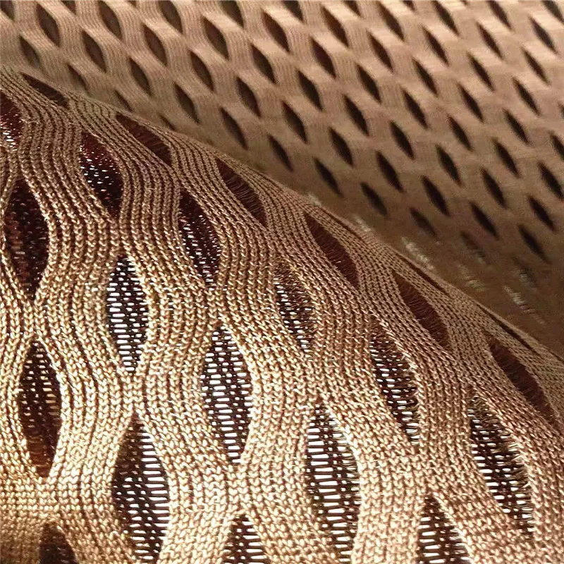 100 Polyester 3D Mesh Warp Knitted 3D Spacer Fabric Air Mesh For Shoe