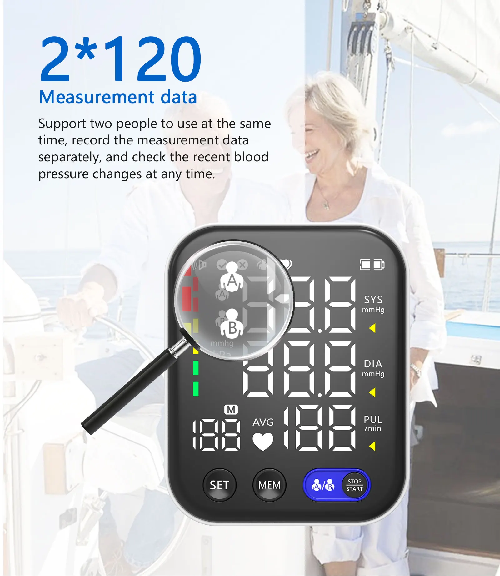 CE Approved Health Care Products OEM Digital Bp Monitor BP Machine Medical Arm Digital Blood Pressure Monitor