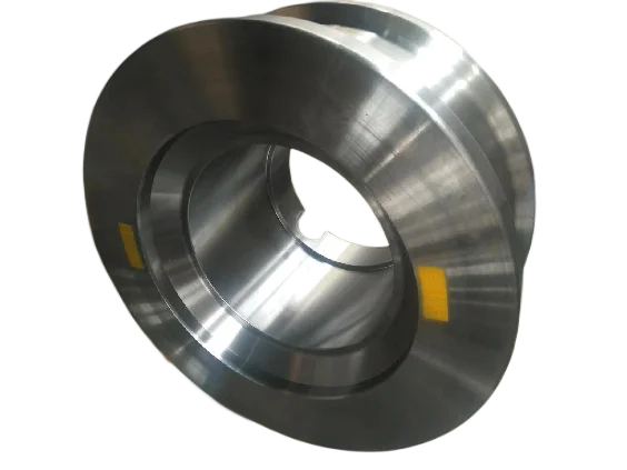 Custom Steel Casting large roller shaft Cement Rotary Kiln large Support Roller sleeve