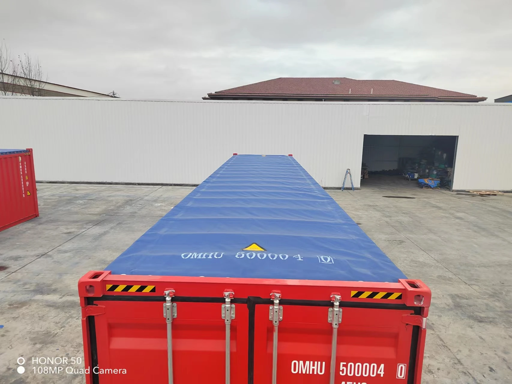ISO 40OT(tarpaulin) container