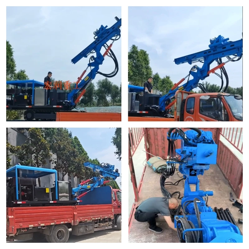 Hongrun HR-260Q Series Sandstone Quarry TBM Drilling Machine Underground Rock Tunnel Mine Bore Drill Machine for Sale