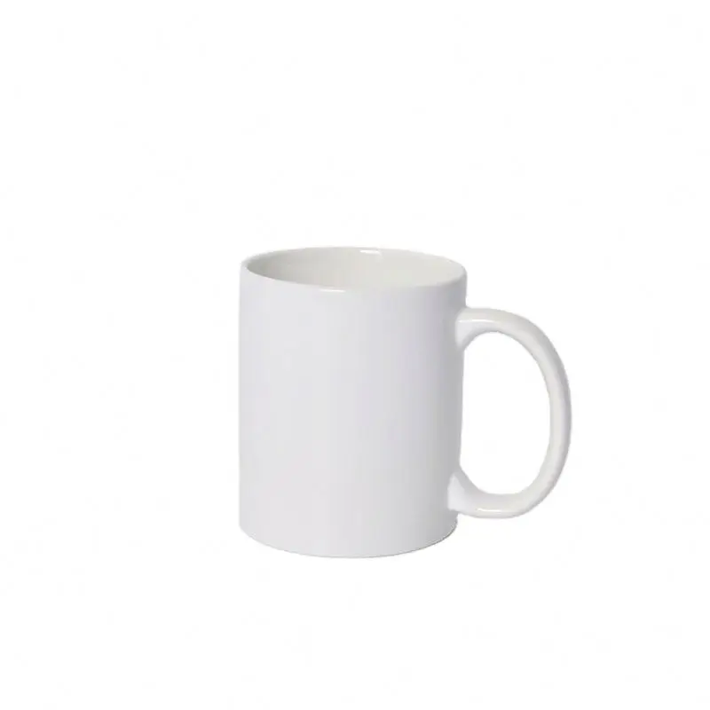 Керамическая кружка Премиум-Качества с сублимационным логотипом, простая белая, 11 унций, кружки для чая, кофе
