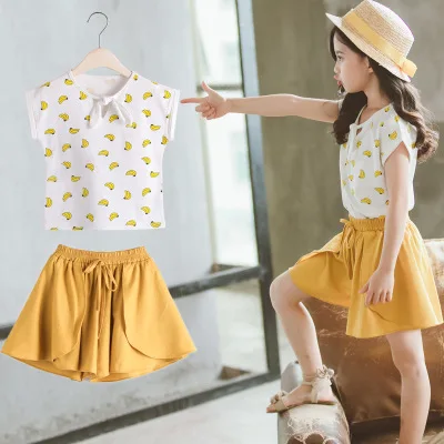 Summer Cute Girl Clothes Beautiful Baby Korean Clothing For Kids