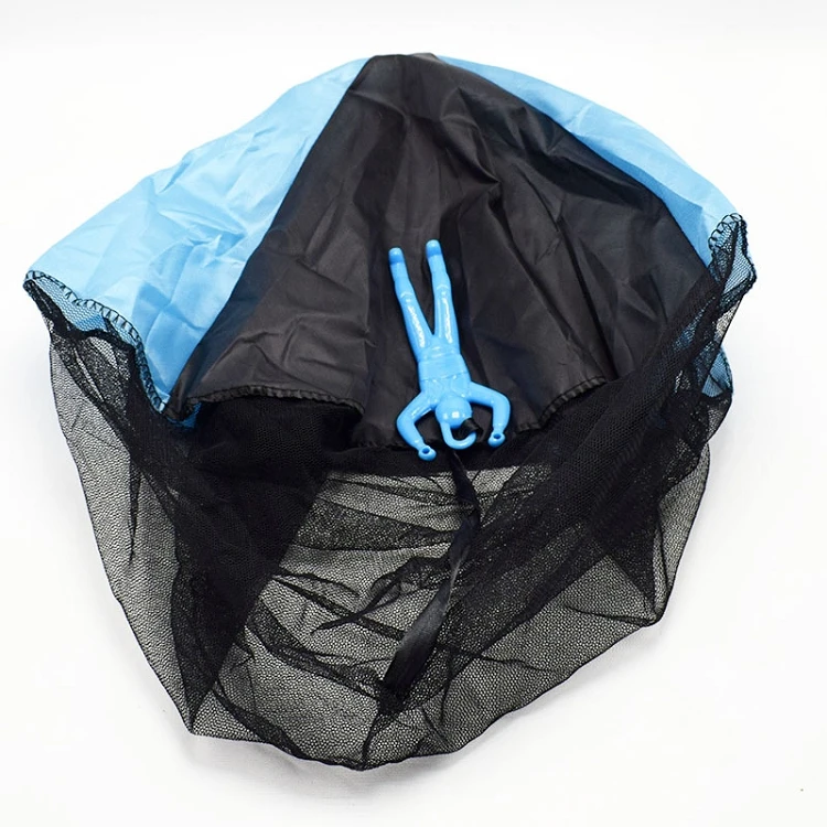 Factory Wholesale PVC Material Funny Hand Throwing Kids Mini Play Parachute toys