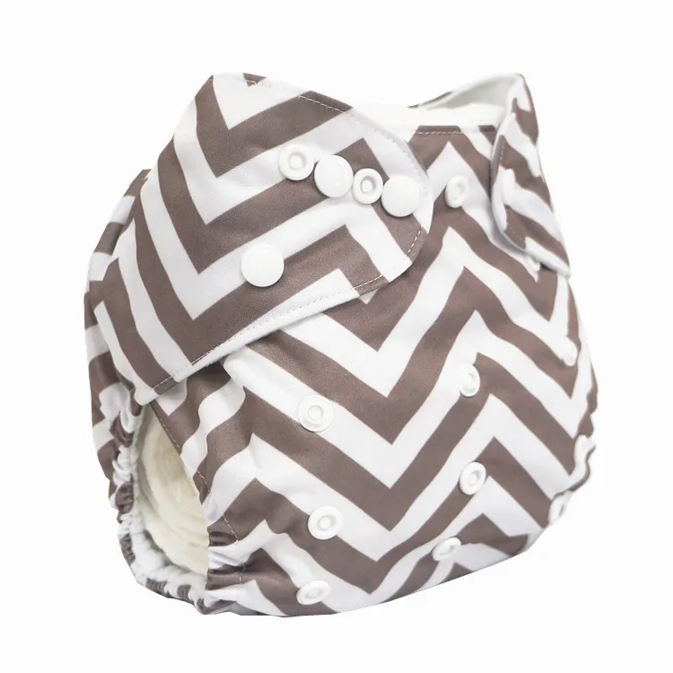 Wholesale Custom Baby Nappy Reusable Waterproof Prefold Cloth Diaper