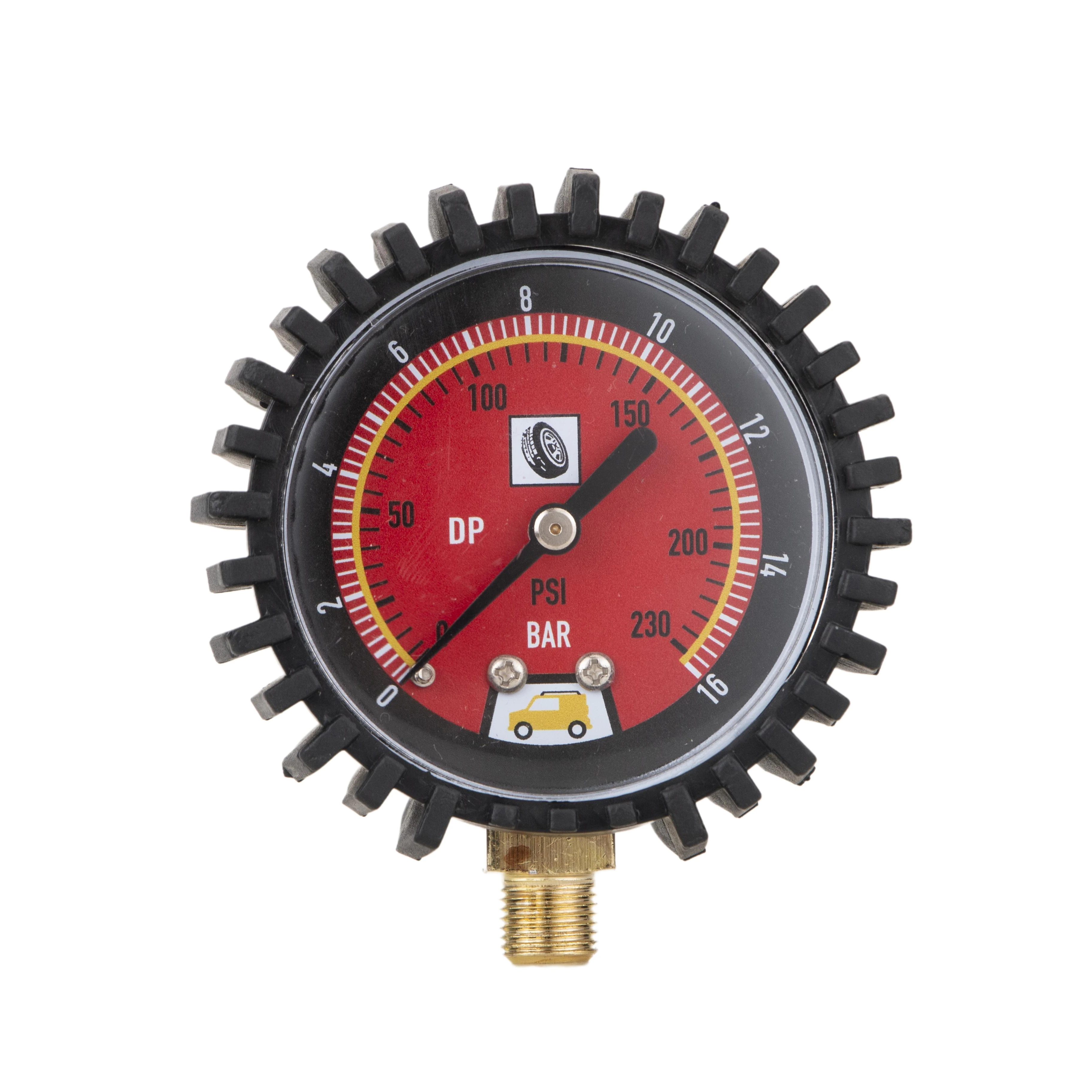 AG02  Manufacturer customizable high quality low price dial air pressure gauge for tire inflator and air compressor